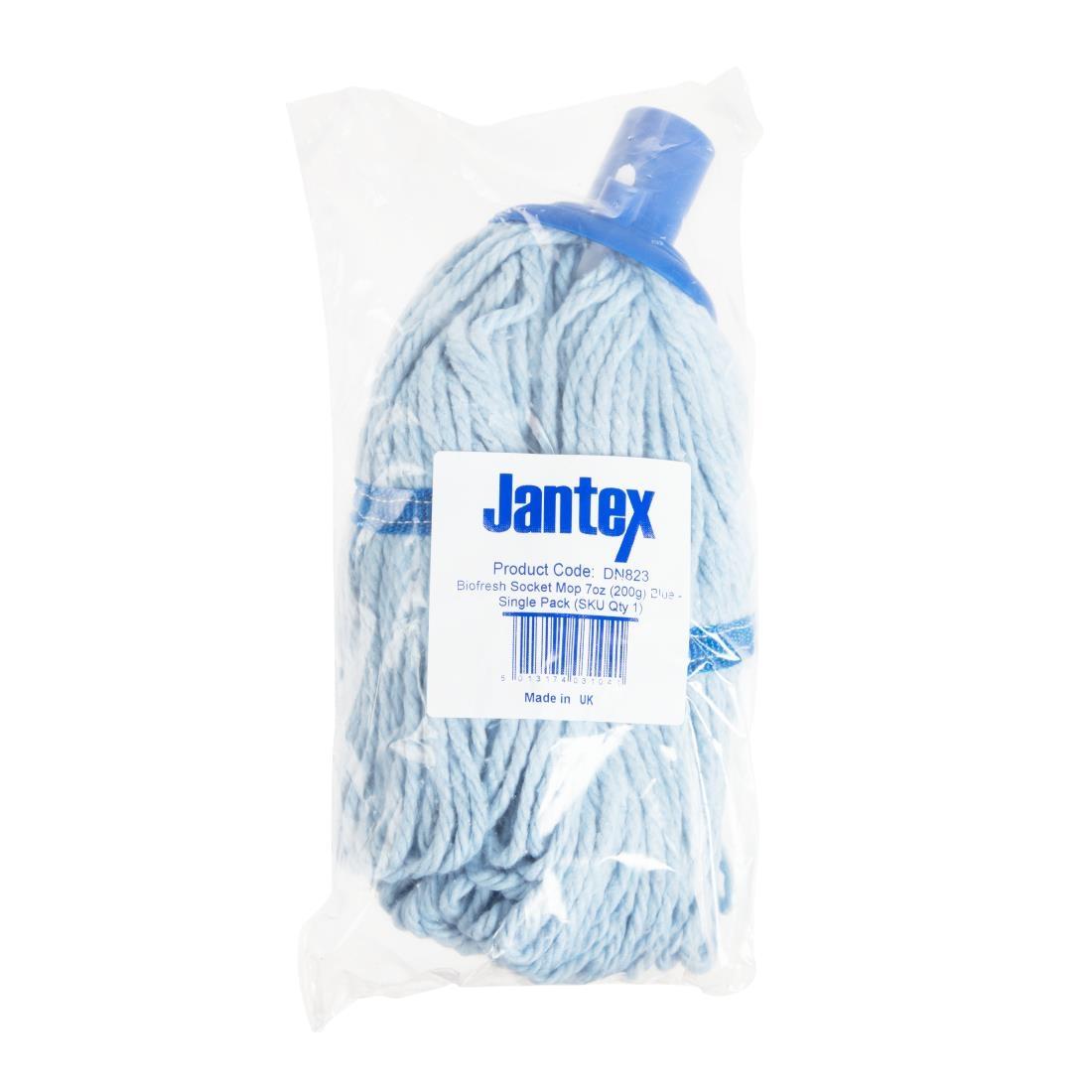 Jantex Bio Fresh Socket Mop Head Blue - DN823  - 7