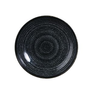 Churchill Studio Prints Homespun Charcoal Black Coupe Bowl 248mm - DA264  - 1