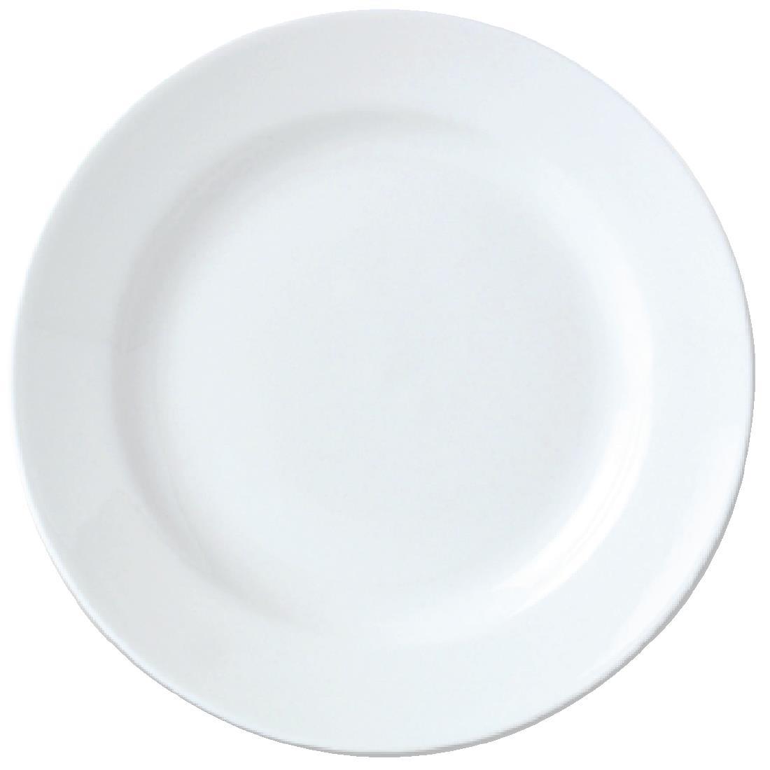 Steelite Simplicity White Harmony Plates 300mm (Pack of 12) - V9249  - 1