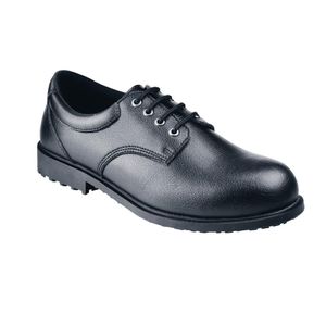 Shoes for Crews Cambridge Steel Toe Dress Shoe Size 48 - BB611-48  - 1