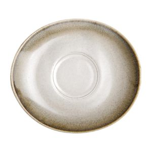 Olympia Birch Taupe Saucers 141 x 126mm (Pack of 6) - DR787  - 1