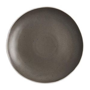 Olympia Chia Plates Charcoal 270mm (Pack of 6) - DR814  - 1