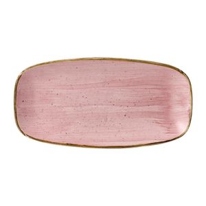 Stonecast Petal Pink Chefs' Oblong Plate No. 3 11 3/4 x 6 " (Pack of 12) - FJ908  - 1