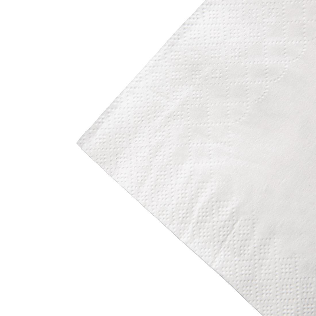 Fiesta Recyclable Lunch Napkin White 30x30cm 2ply 1/4 Fold (Pack of 2000) - CM562  - 5