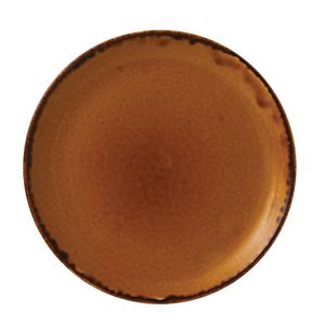 Dudson Harvest Evolve Coupe Plates Brown 165mm (Pack of 12) - FC017  - 1