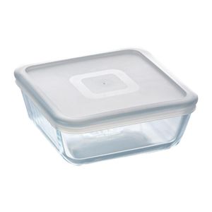 Pyrex Cook & Freeze Square Dish With Lid 2 Ltr - FS368  - 1