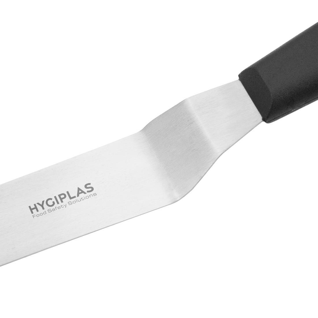 Hygiplas Angled Blade Palette Knife Black 19cm - D410  - 3