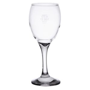 Arcoroc Seattle Nucleated Wine Glasses 240ml CE Marked at 175ml (Pack of 36) - CJ510  - 1