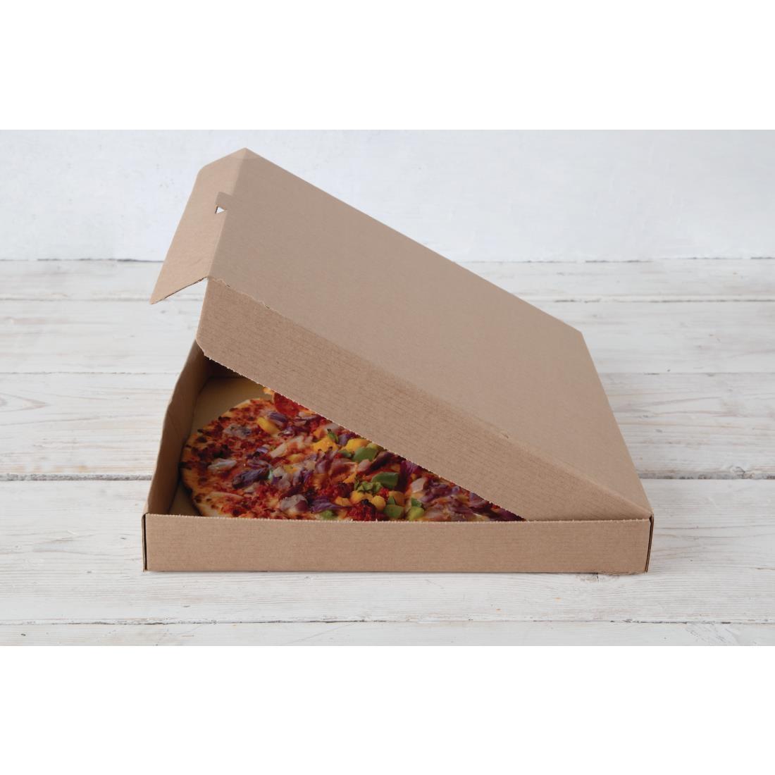 Fiesta Compostable Plain Pizza Boxes 14" (Pack of 50) - DC725  - 6