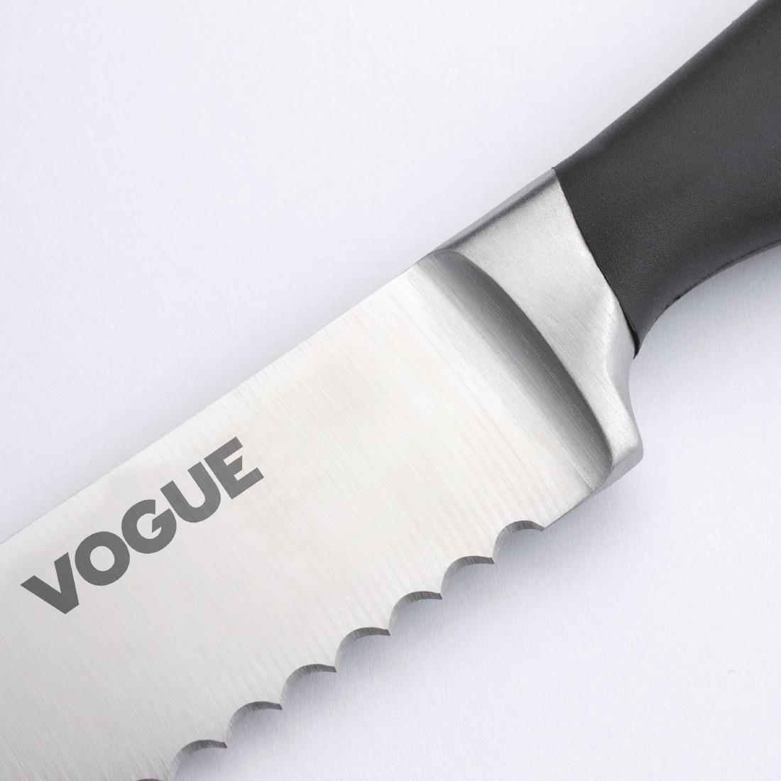 Vogue Soft Grip Bread Knife 20.5cm - GD753  - 3