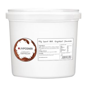 JM Posner Liquid Milk Hazelnut Chocolate Mix 6kg - FD088  - 1