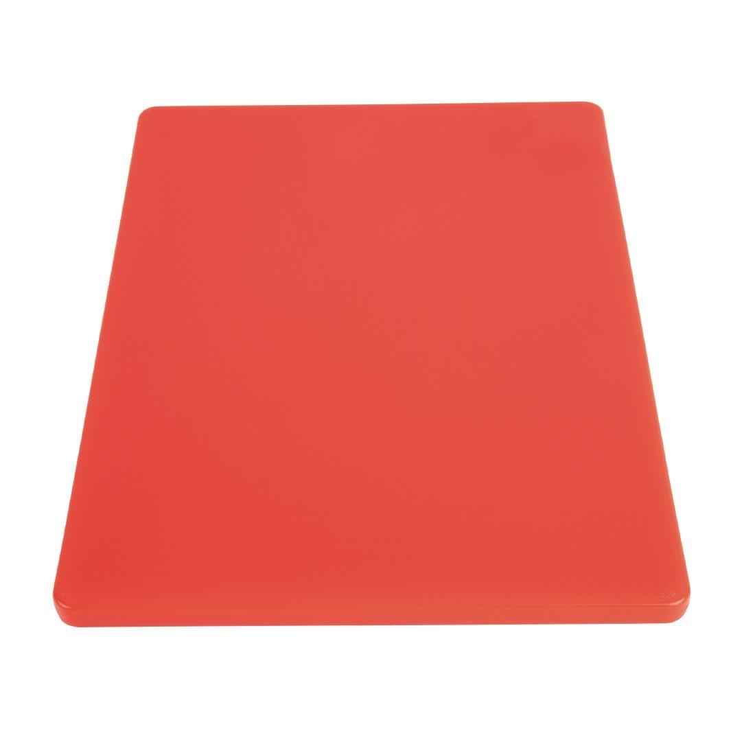 Hygiplas Low Density Red Chopping Board Small - GH794  - 2