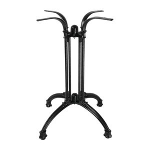 Bolero Cast Iron Decorative Brasserie Table Leg Base - HC298  - 1