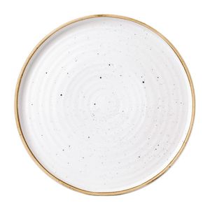 Stonecast Barley White Walled Plate 10 3/4 " (Box 6) - FJ916  - 1