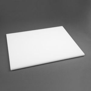 Hygiplas Extra Thick Low Density White Chopping Board Large - HC882  - 1