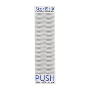 SteriStik Antibacterial Door Push 480x120mm (Pack of 10) - FR109  - 1