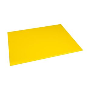 Hygiplas High Density Yellow Chopping Board Large - J021  - 1