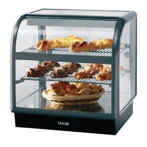 Lincat Seal 650 Curved Front Heated Display Unit C6H/75S - 1