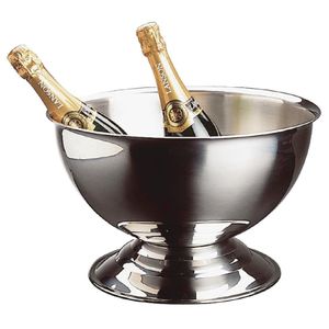 APS Stainless Steel Wine And Champagne Bowl - U217  - 1