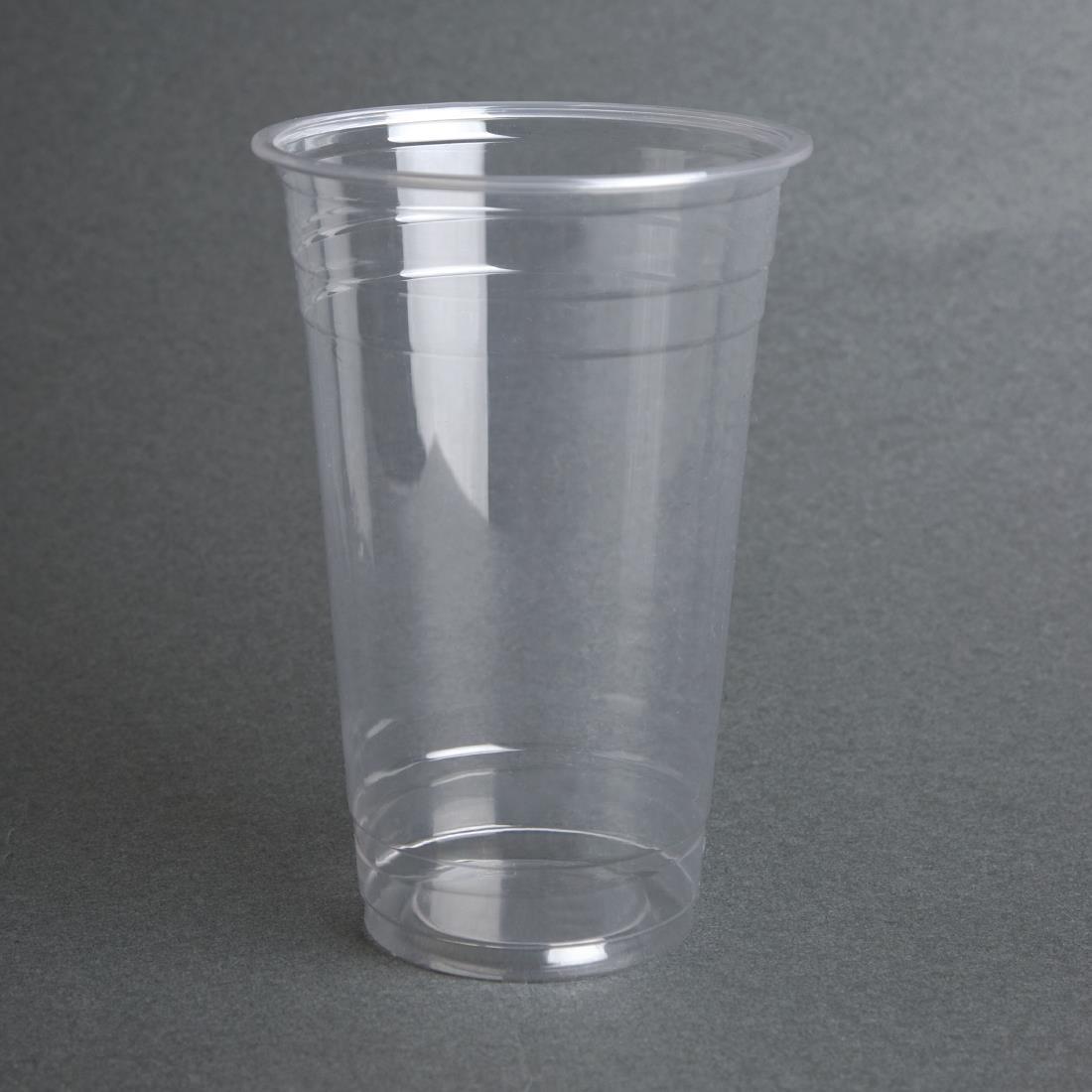 Fiesta Compostable PLA Cold Cups 568ml / 20oz (Pack of 1000) - FA344  - 2