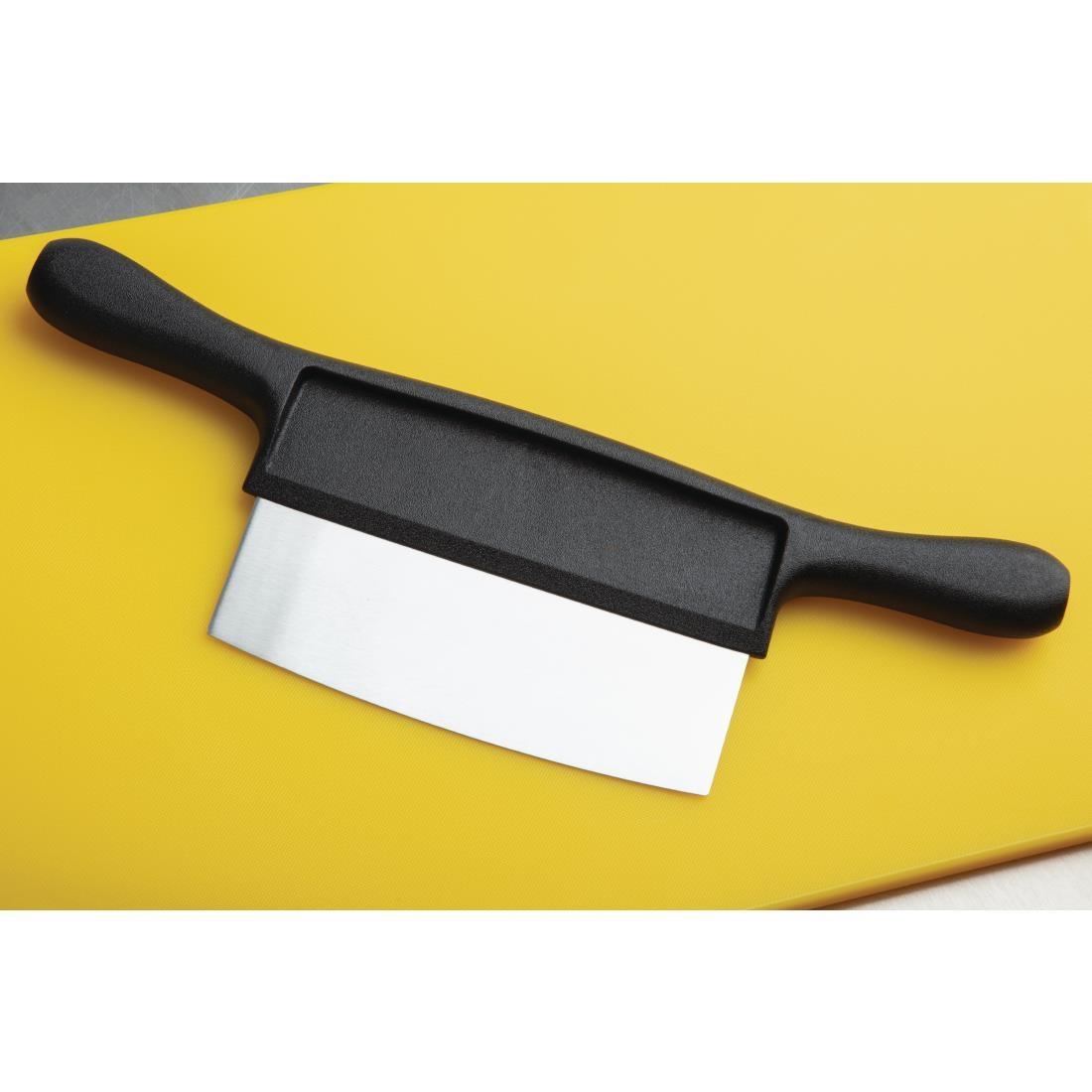 Hygiplas Heavy Duty Chopping Board Scraper - L400  - 4