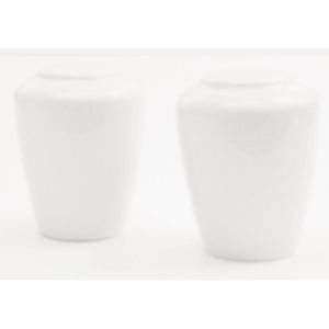 Steelite Simplicity White Harmony Pepper Shakers (Pack of 12) - V9502  - 1