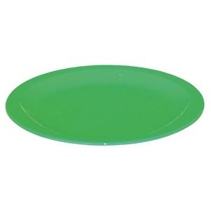 Olympia Kristallon Polycarbonate Plates Green 230mm (Pack of 12) - CB768  - 2