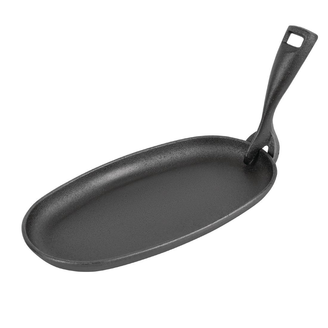Olympia Cast Iron Sizzler Pan - GG133  - 1
