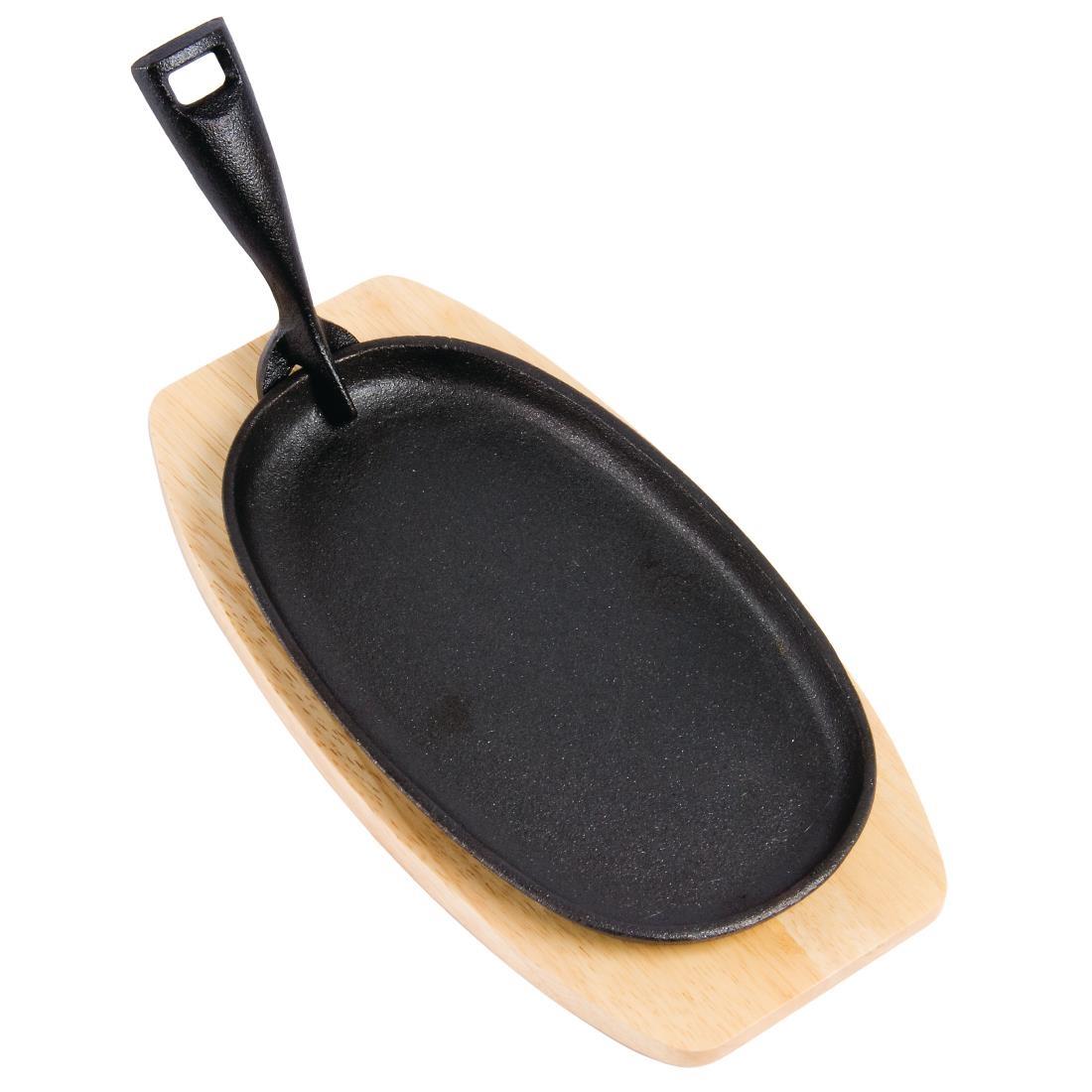 Olympia Cast Iron Sizzler Pan - GG133  - 5