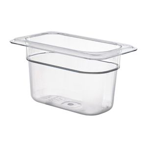 Cambro Polycarbonate 1/9 Gastronorm Pan 100mm - DM758  - 1