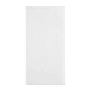 Fiesta Recyclable Dinner Napkin White 40x40cm 2ply 1/8 Fold (Pack of 2000) - FE243  - 2