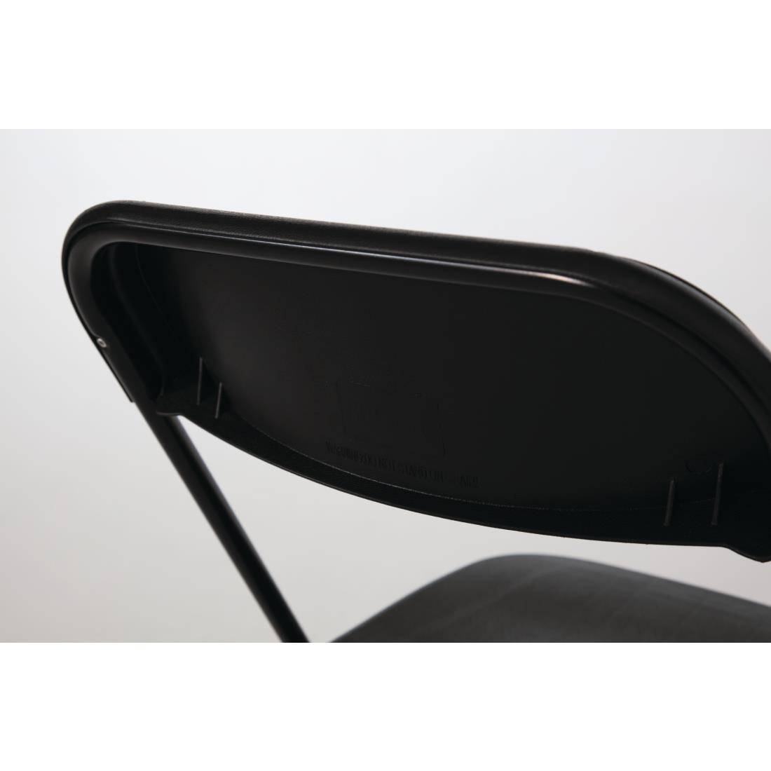 Bolero PP Folding Chairs Black (Pack of 10) - GD386  - 4