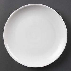 Olympia Whiteware Coupe Plates 280mm (Pack of 6) - CB492  - 1