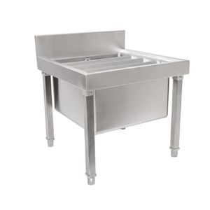 Vogue Stainless Steel Mop Sink - GL281  - 1