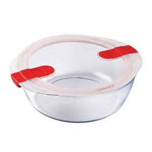 Pyrex Cook and Heat Round Dish with Lid 2.3Ltr - FC362  - 1