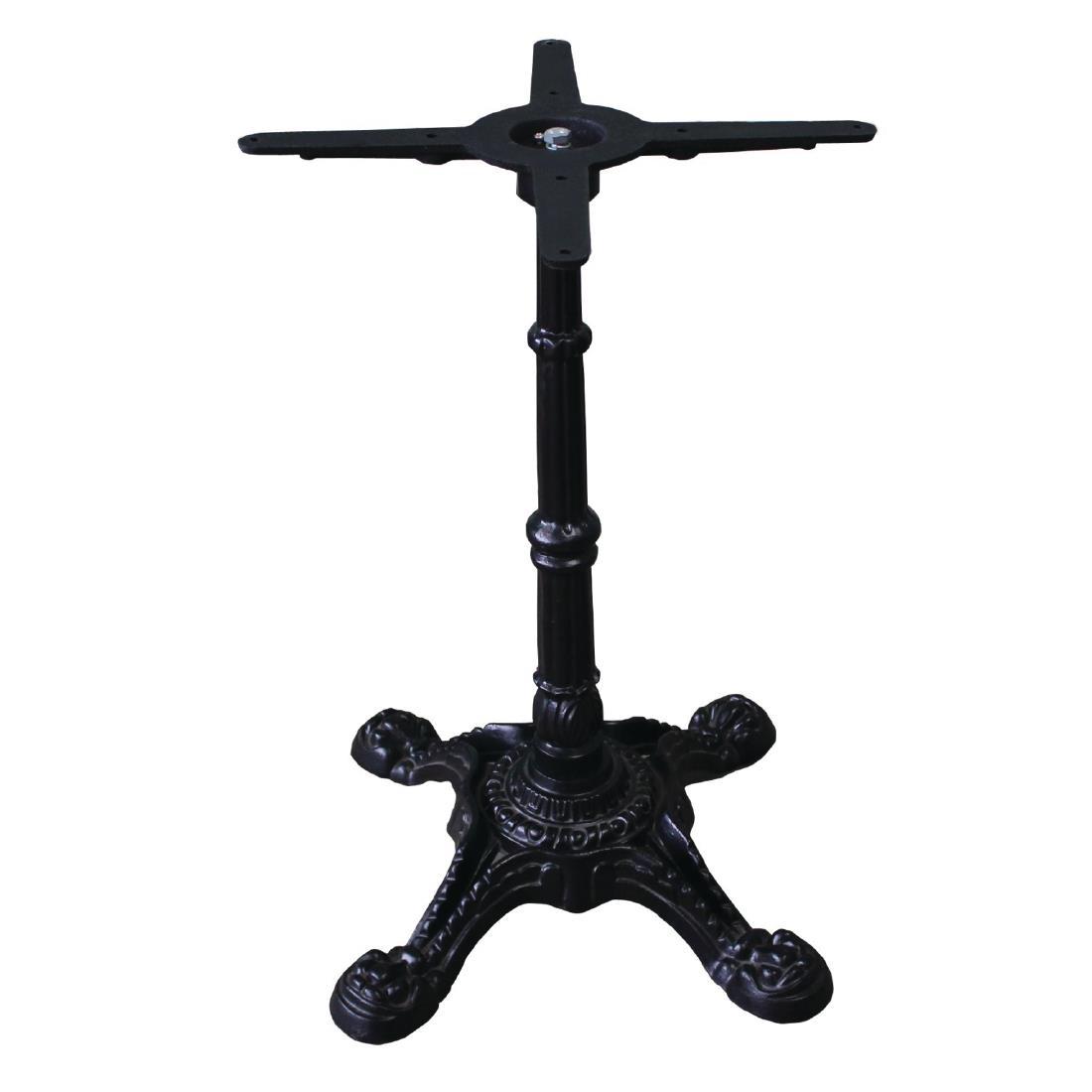 Bolero Cast Iron Ornate Table Leg Base - CE155  - 1