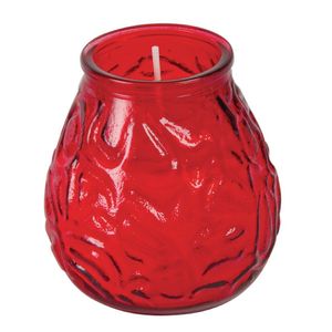 Red Lowboy Candle Bar Lights (Pack of 12) - Y197  - 1