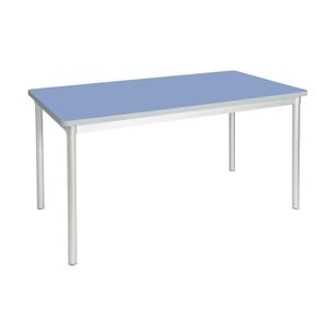 Gopak Enviro Indoor Campanula Blue Rectangle Dining Table 1400mm - GE974  - 1