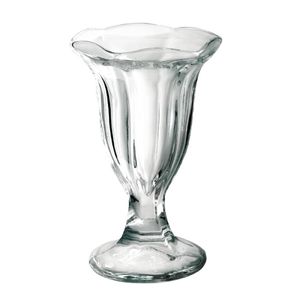 Olympia Traditional Tall Sundae Glasses 185ml (Pack of 6) - CC907  - 1