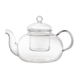 Utopia Long Island Glass Teapot 1Ltr (Pack of 6) - CN987  - 1