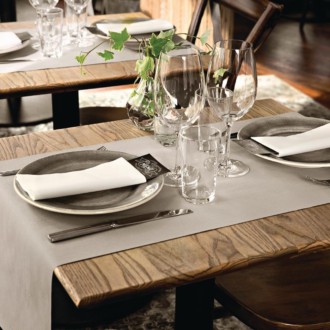 Tork Premium Linstyle Dinner Napkin White 40x40cm 1/4 Fold (Pack of 600) - DP180  - 3