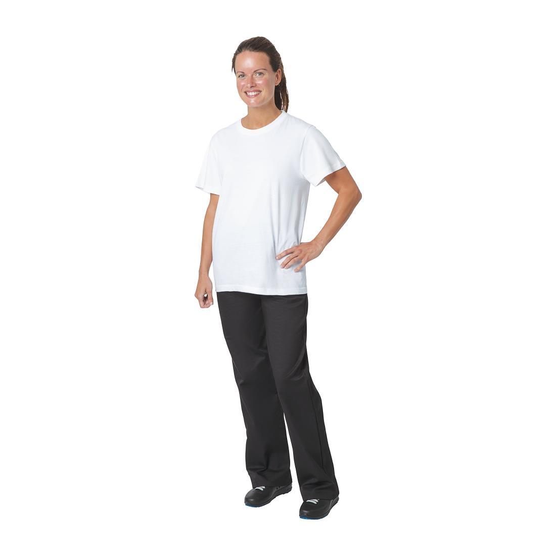 Unisex Chef T-Shirt White L - A103-L  - 4