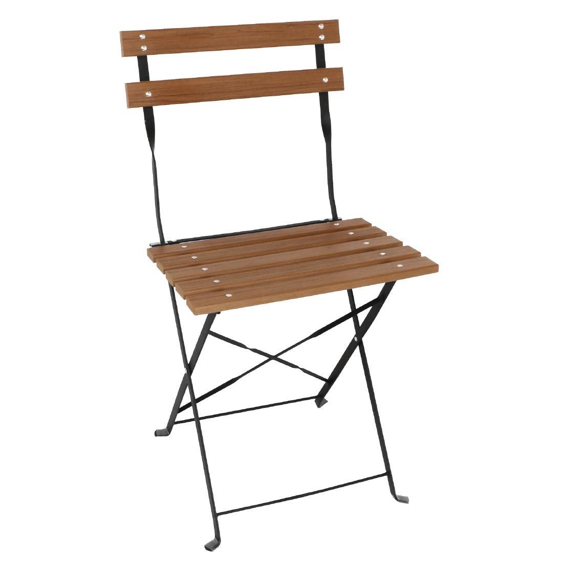 GJ766 - Bolero Faux Wood Bistro Chair (Pack 2) - GJ766  - 6