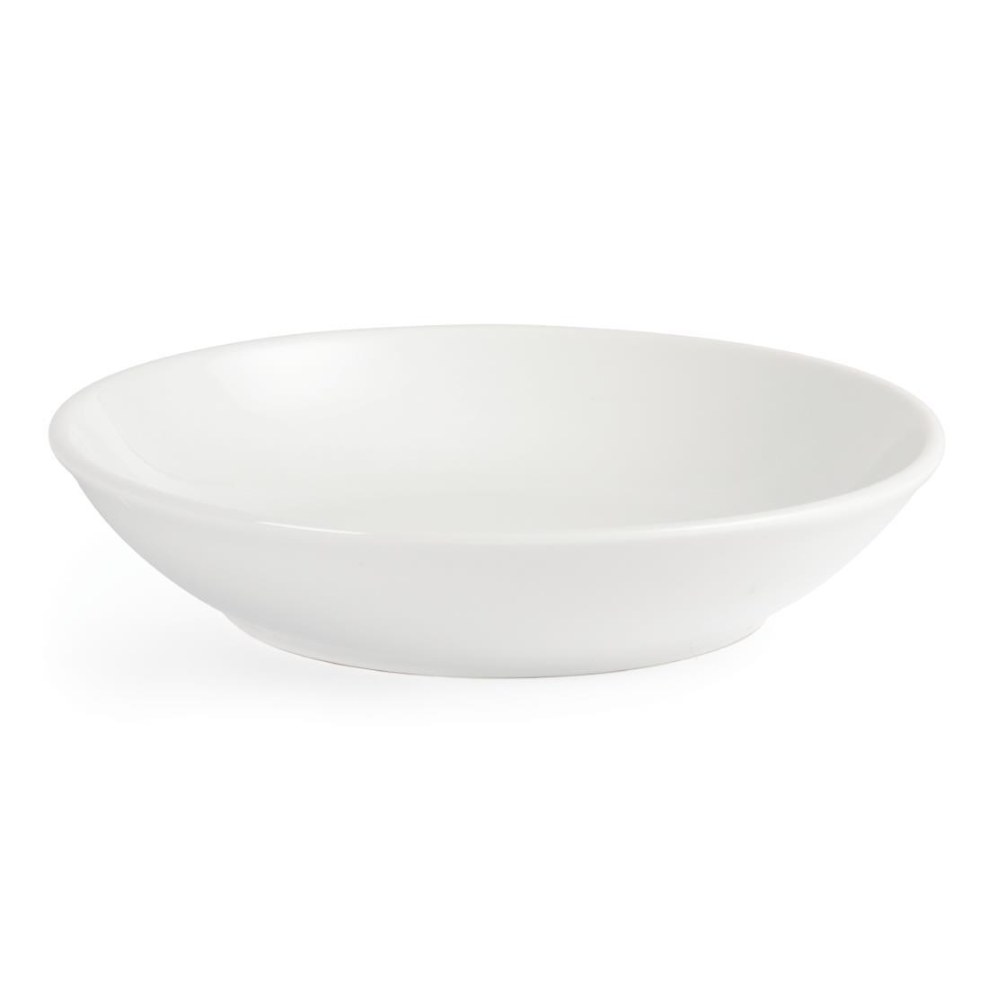 Olympia Whiteware Coupe Bowls 205mm (Pack of 6) - CM188  - 3