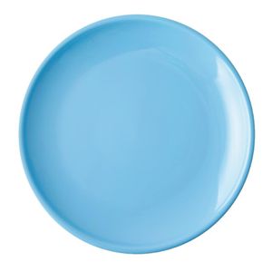 Olympia Cafe Coupe Plate Blue 205mm (Pack of 12) - HC400  - 1