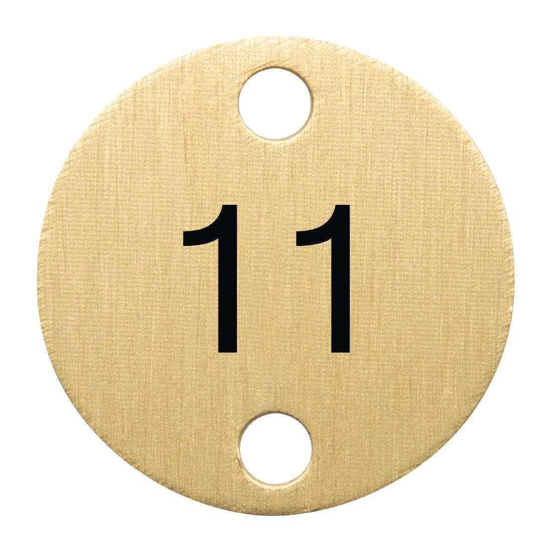 Bolero Table Numbers Bronze (11-15) - DY776  - 1