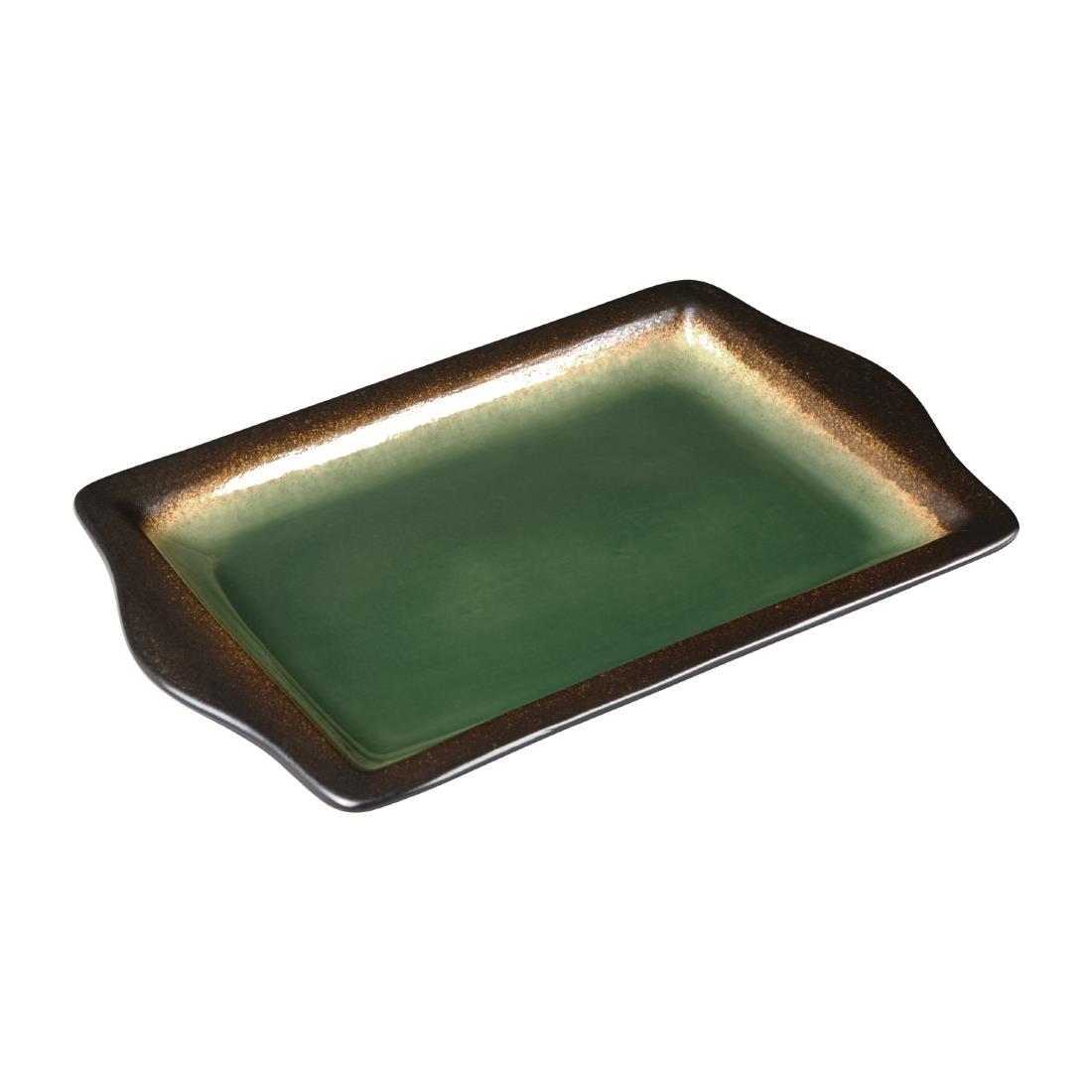 Olympia Nomi Platter Green 283mm (Pack of 6) - HC531  - 2