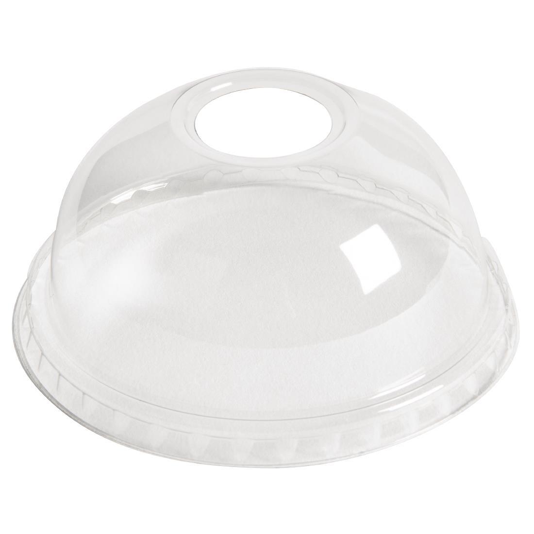 eGreen Domed Lids With Hole 95mm (Pack of 1000) - DE133  - 1