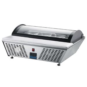 Polar G-Series Countertop Prep Fridge 4x 1/3GN - GL178  - 3