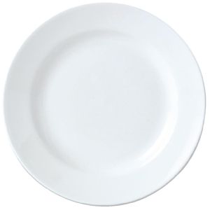 Steelite Simplicity White Harmony Plates 230mm (Pack of 24) - V9252  - 1